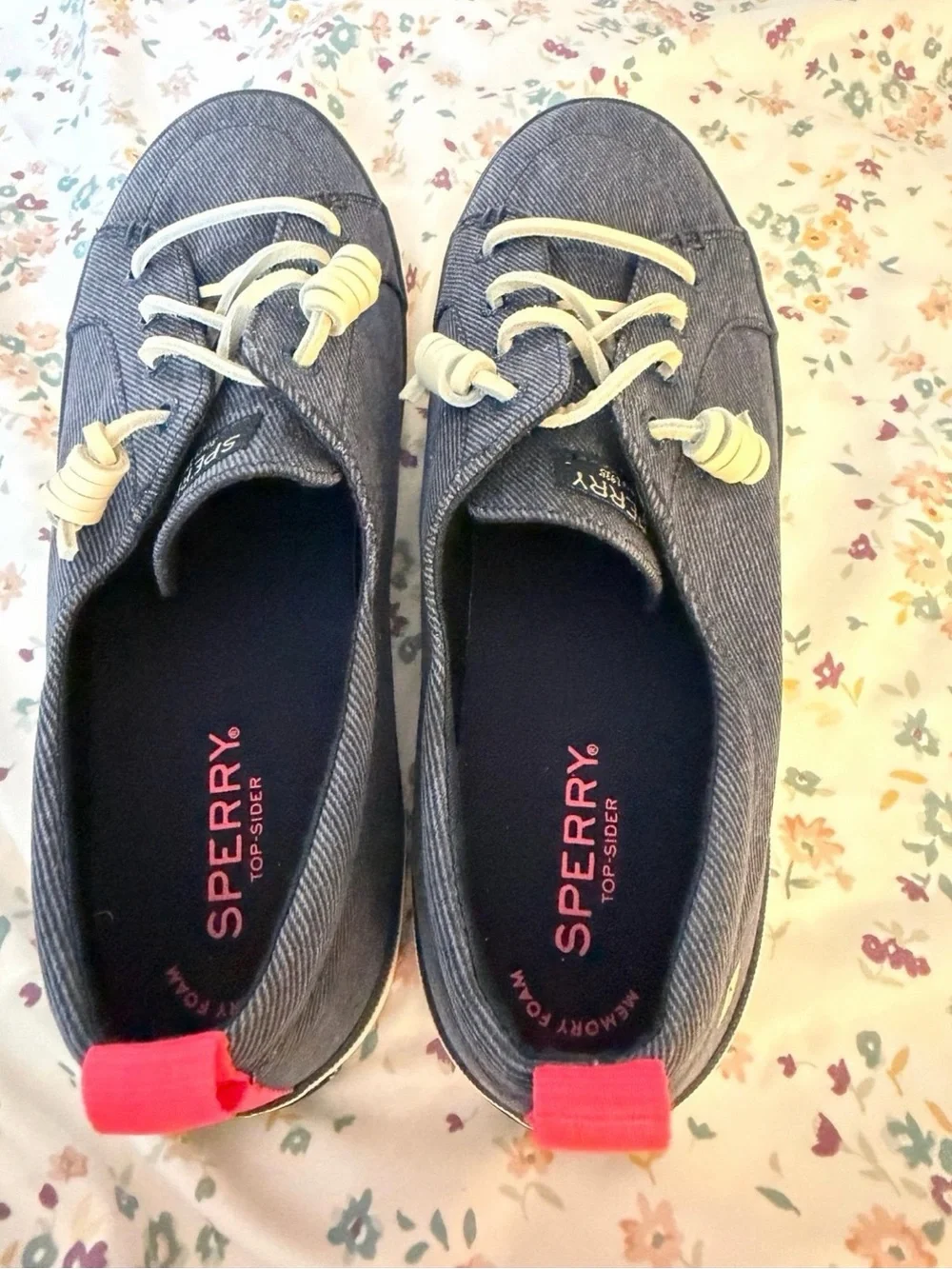 Sperry Women’s Canvas Slip-On Sneakers